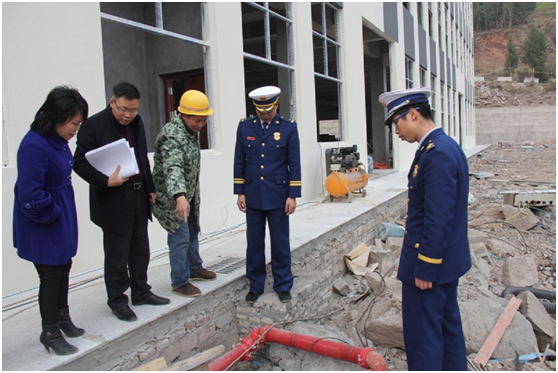 云陽縣消防大隊深入民營企業開展消防技術指導服務，助推企業安全生產